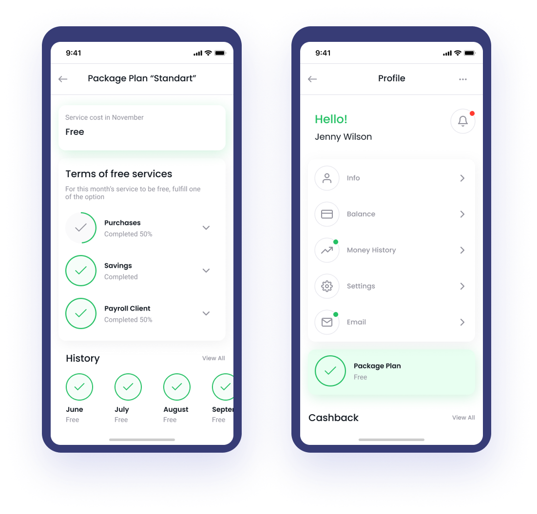 Backend Solution for the Internet-Banking System