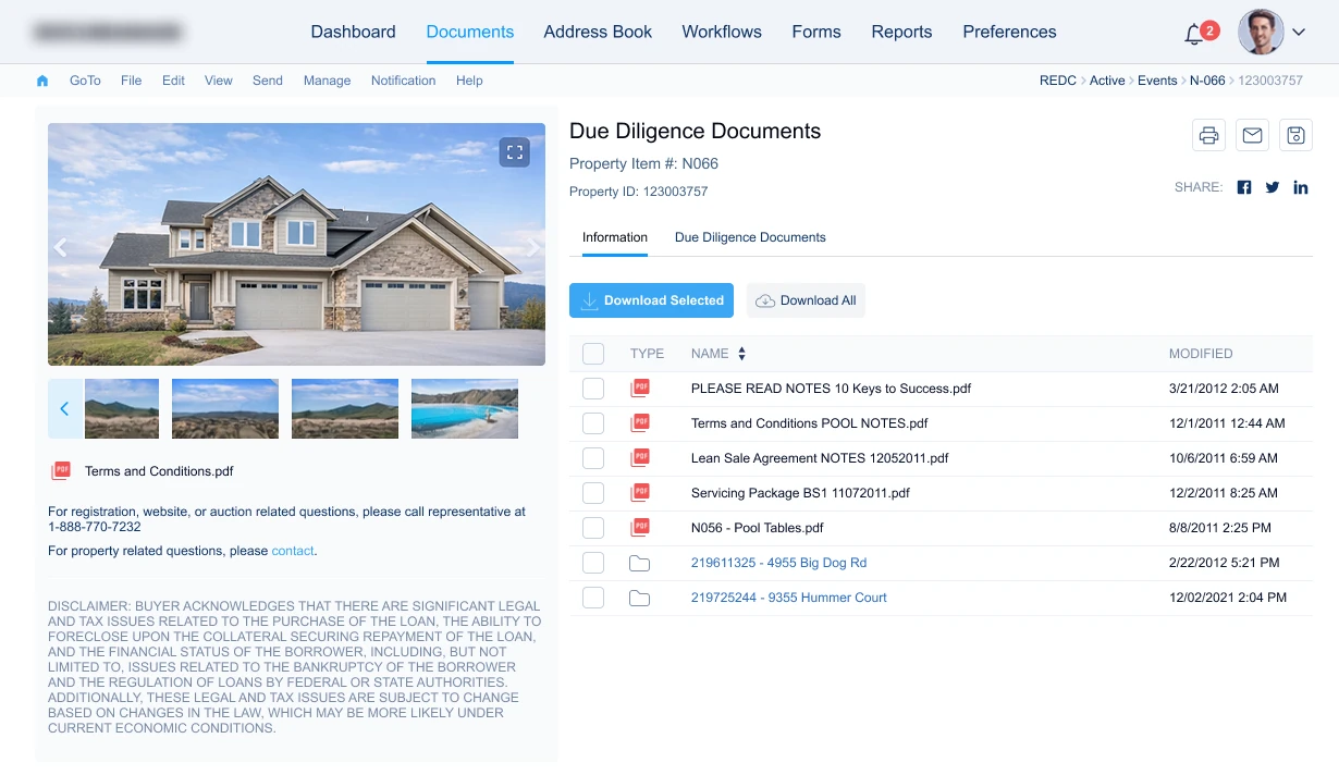 Enterprise Content Management System for Retail Real Estate Corporation