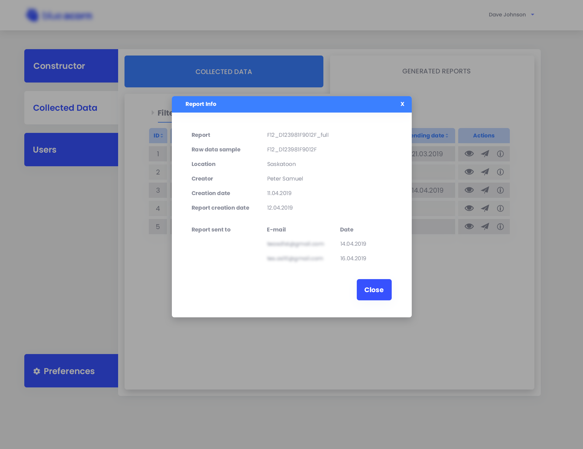 Reporting Platform for the Local Municipal Government of Canada