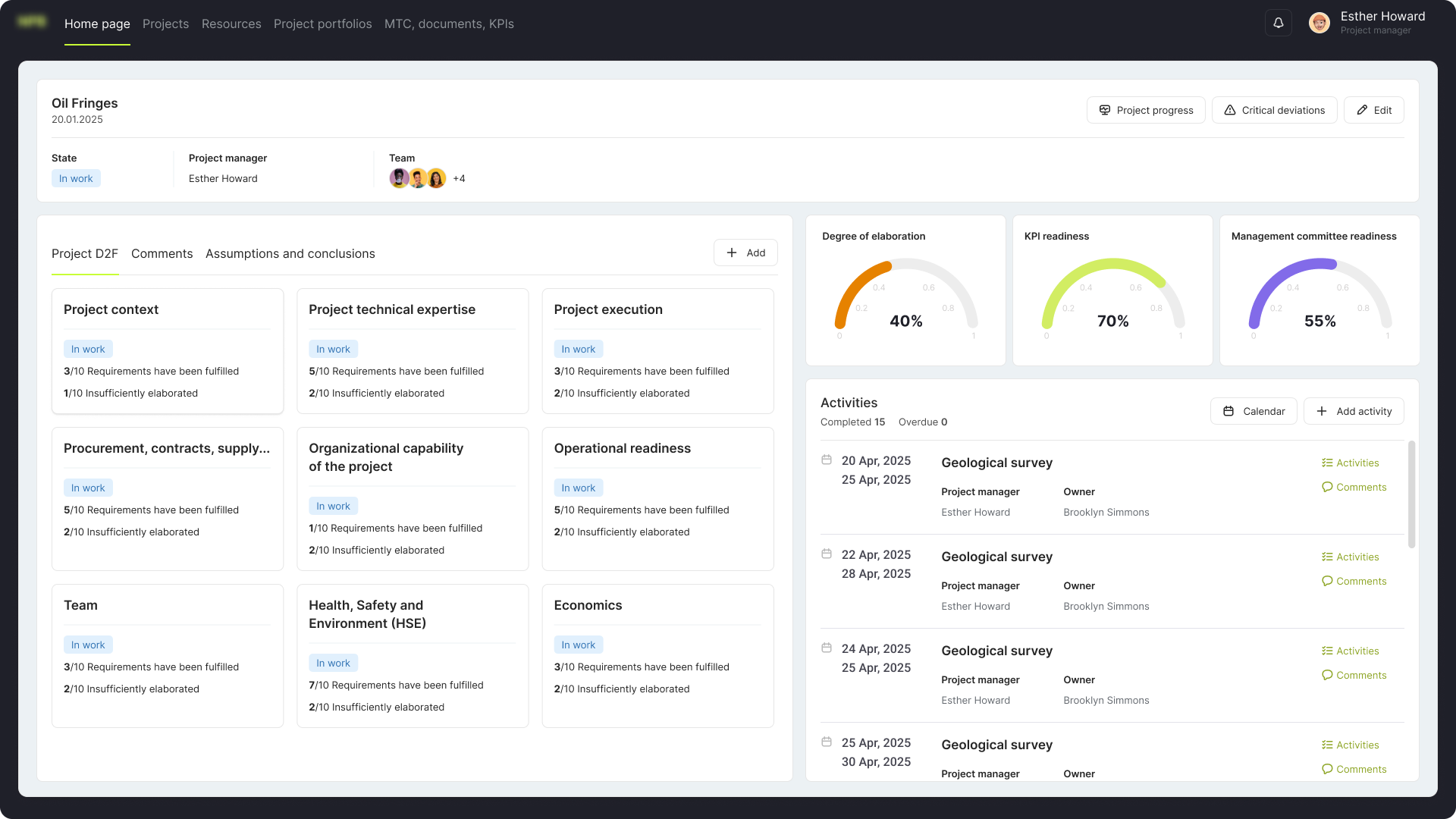 Enterprise Engineering Project Governance Platform Modernization
