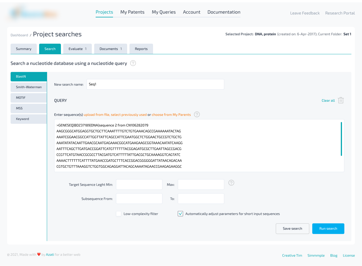 Genetic Analysis Tool