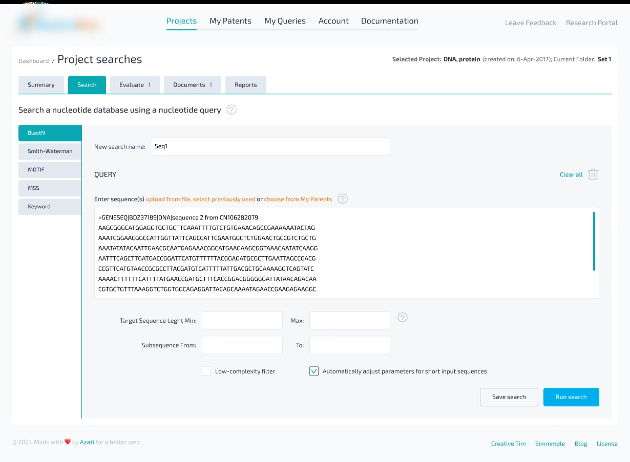 Genetic Analysis Tool