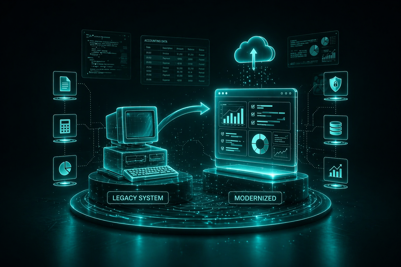 Legacy PHP modernization for an insurance accounting app